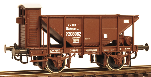 Ferro Train 850-142 - Austrian kkStB Kz 208 2 axle ore hopper car